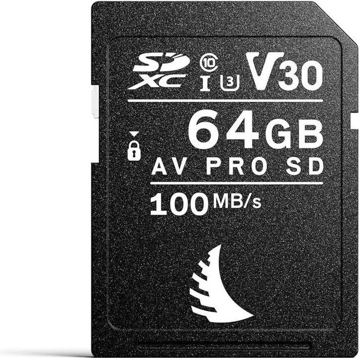 Produktbild Angelbird SD Card AV PRO 64GB V30 (64 GB, SDXC, U1, UHS-I)