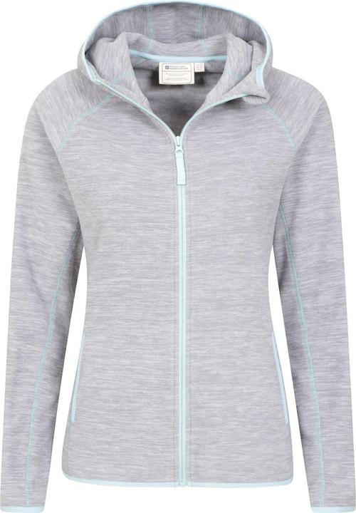 Immagine prodotto Mountain Warehouse Donna/Ladies Lleyn II Melange Felpa con cappuccio a zip intera (40)