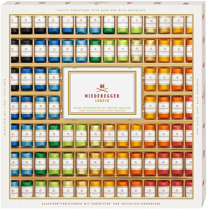 Image du produit Niederegger Pralines au massepain et au chocolat noir (1075 g)