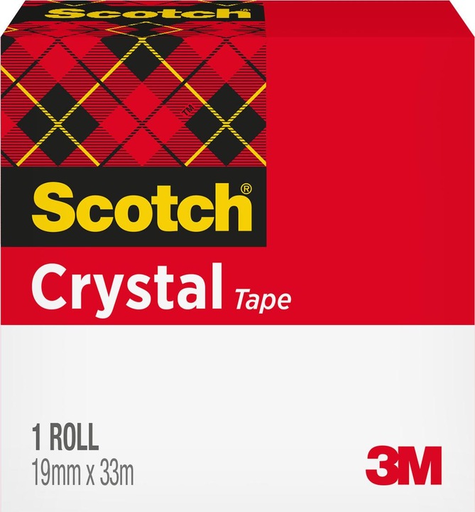 Image du produit Scotch Cristal 19mm x 3crystal clair (19 mm)