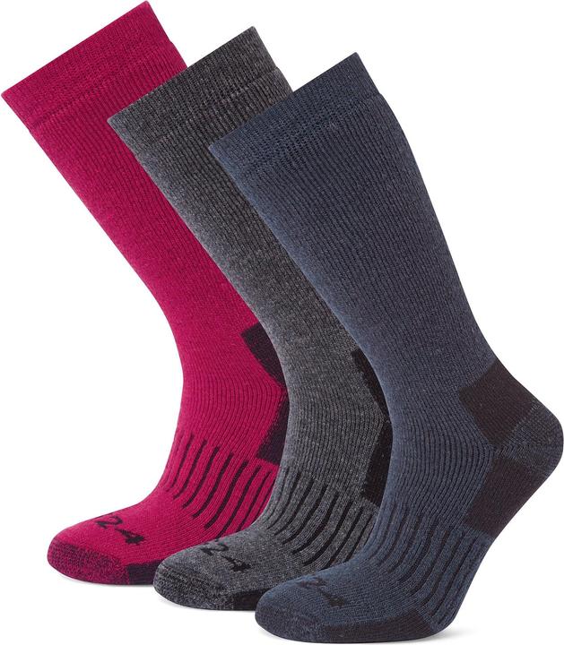 Actual product image TOG24 Womens/Ladies Villach Trekking Socks (Pack of 3) (35.5 - 38)