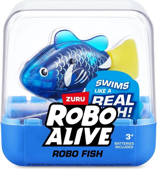 Actual product image Zuru Robo Alive - Robo Fish Serie 3 - blau