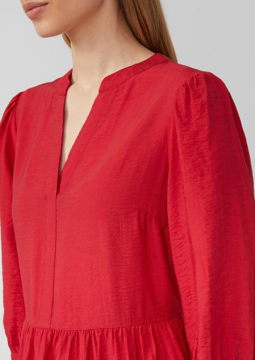 Image du produit S.Oliver Kleid Strukturiertes Kleid aus Viskosemix mit Eingrifftaschen (42)