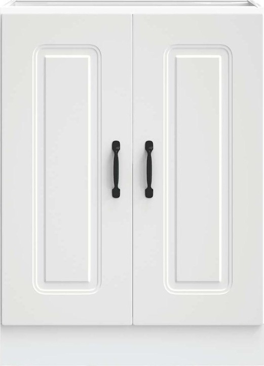 Immagine prodotto VidaXL Parete attrezzata ad angolo per cucina Kalmar in legno di recupero (57 x 57 x 60 cm)