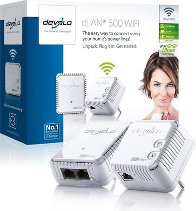 Image du produit Devolo Kit de démarrage dLAN 500 WiFi (500 Mbit/s)