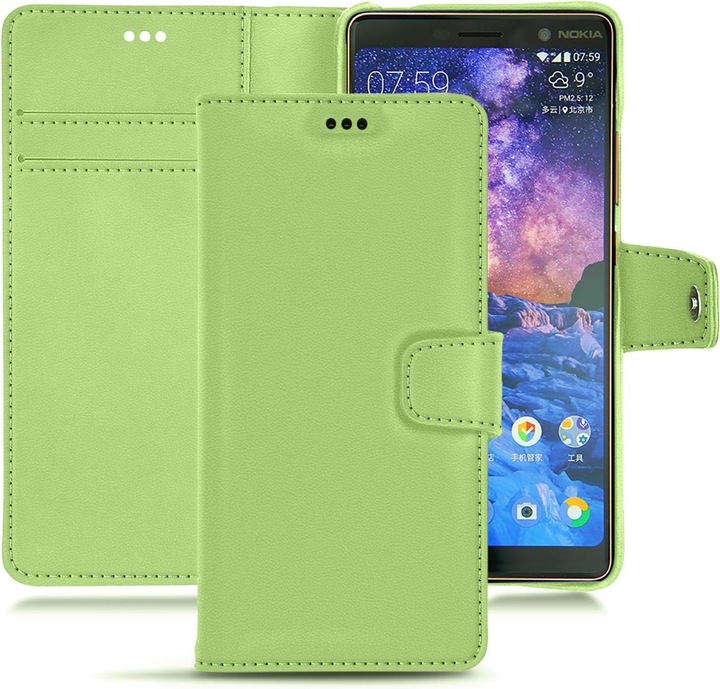 Produktbild Noreve Lederschutzhülle Wallet (Nokia 7 Plus)