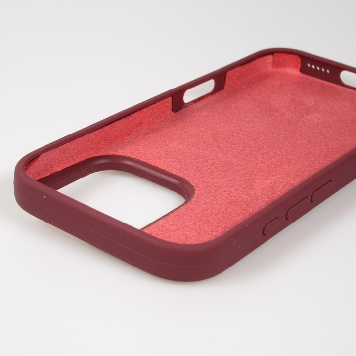 Produktbild PhoneLook Hülle Soft Touch Bordeaux (Apple iPhone 16 Pro)