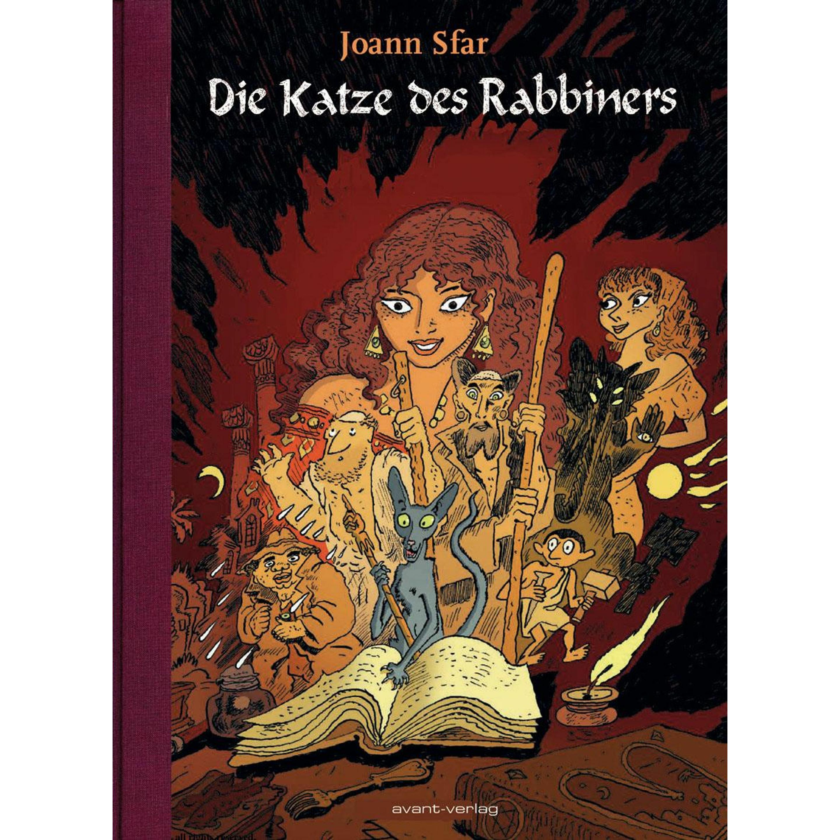 Die Katze des Rabbiners, Belletristik von Joann Sfar