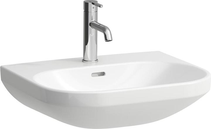 Laufen Waschtisch LUA 55x46cm m ÜL 1 Hahnloch-Ausführung weiss (460 mm, 550 mm)