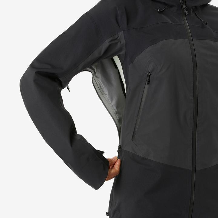 Produktbild Forclaz Regenjacke Damen wasserdicht 20.000 mm Wassersäule Trekking - MT900 schwarz (M)