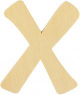 Produktbild Rayher Holz- Buchstabe X, FSC Mix Credit, 6cm ø