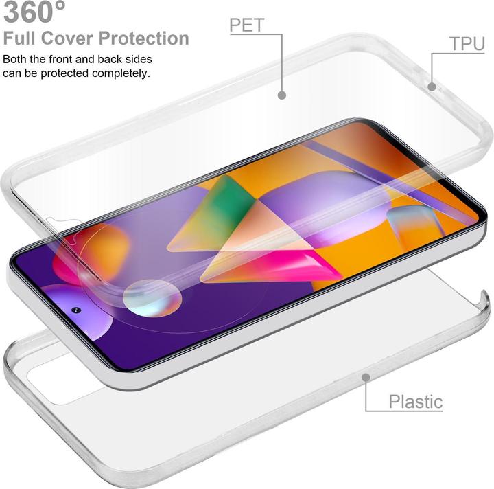 Image du produit Cadorabo TPU 360 degrés Case Cover (Samsung Galaxy M31s)