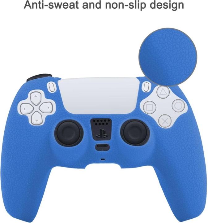 Actual product image König Design Protective Cover for Playstation 5 PS5 DualSense Controller Protection Silicone Case New (PS5)