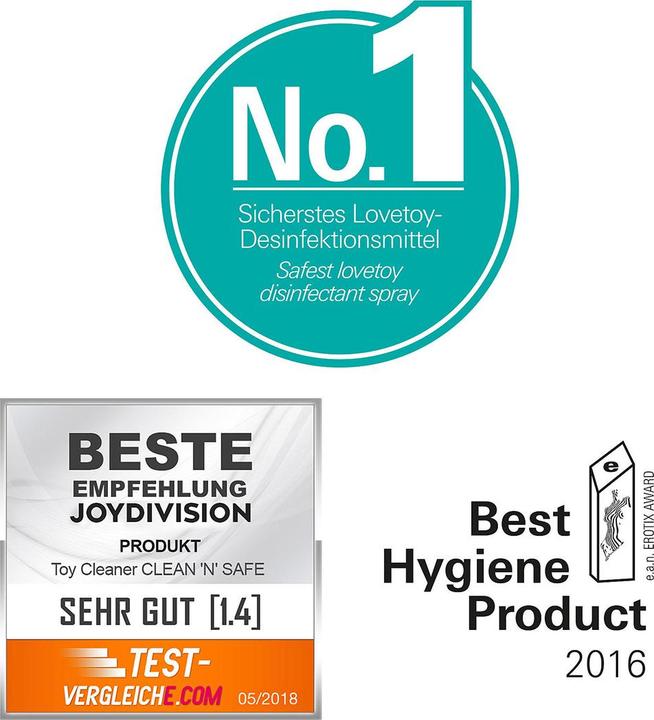 Productafbeelding Joydivision Clean & Safe (100 ml)