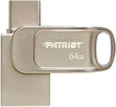 Image du produit Patriot FLASHDRIVE Tab T560 64GB Dual USB 120MB/s (64 Go, USB-A, USB-C)