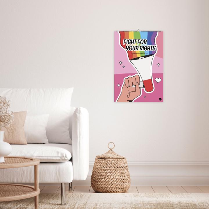 Produktbild Fight for your Rights Posterkalender 2026