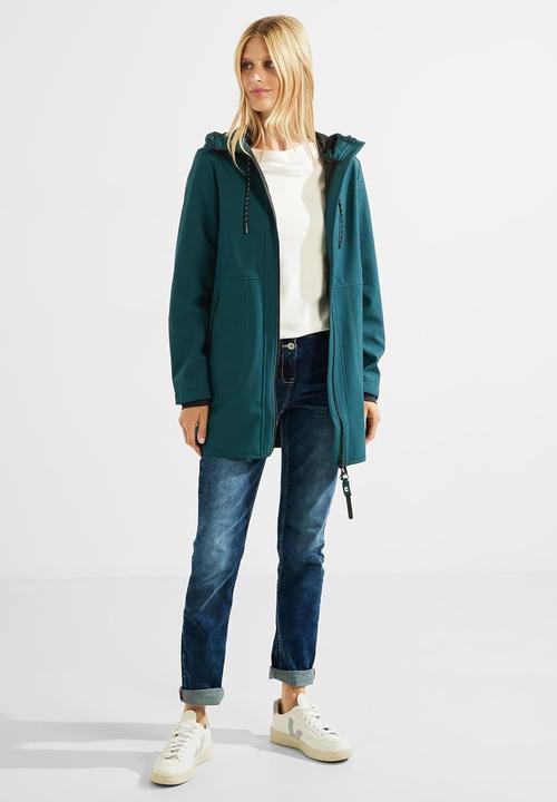 Immagine prodotto Cecil Softshelljas, night forest green, S (S)