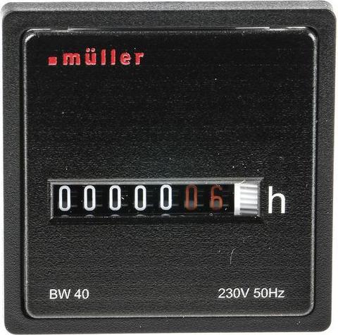Produktbild müller Betriebsstundenzähler 230VAC