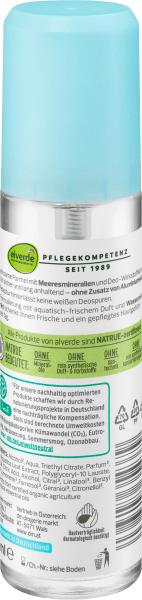 Productafbeelding dm alverde Deodorantverstuiver Water Mint Zeemineralen (Spuit)