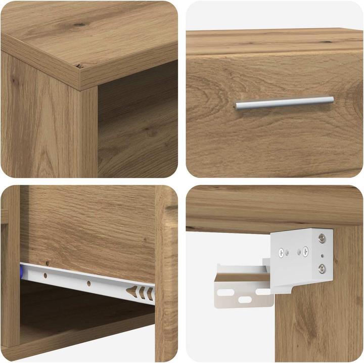 Image du produit vidaXL Holzschrank (100.50 x 39 x 30 cm)