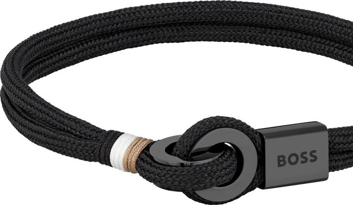 Immagine prodotto Hugo Boss Elegante bracciale in tessuto Sport 1580472 - Lunghezza: 17,5 cm (17.50 cm, Nylon)