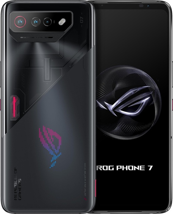 ASUS ROG Phone 7 (256 GB, Phantom Black, 6.78", Dual SIM, 50 Mpx, 5G)