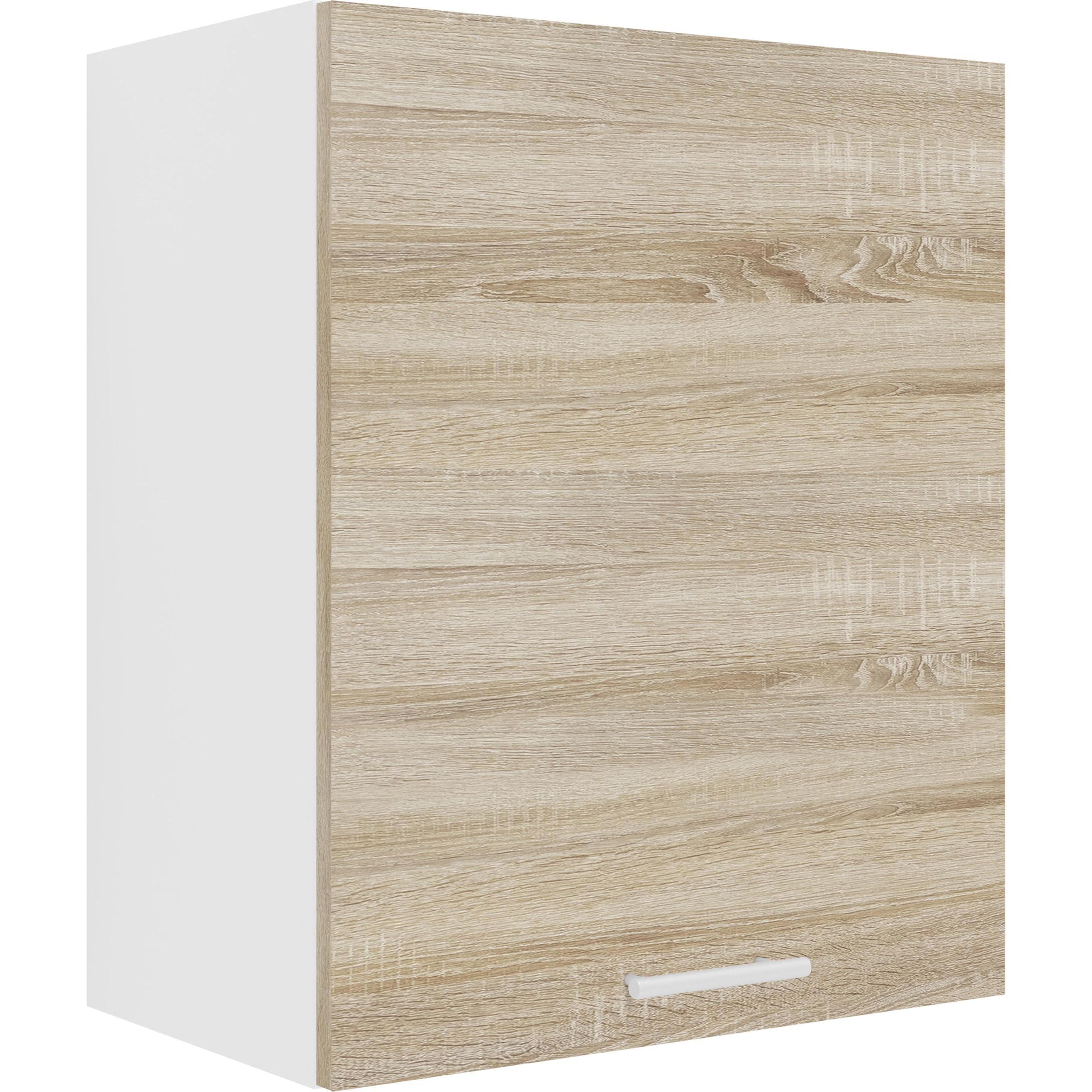 VCM, Regal, Küchenschrank Breite 50 cm Holztür Hängeschrank Küche Küchenmöbel Esilo (50 x 31 x 60 cm)
