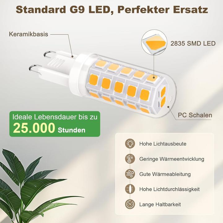 Produktbild LS LED G9 Smart-Look (G9, 3 W, 410 lm, 1 x, D)