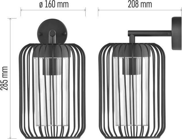 Image du produit Emos LED GARDEN LIGHT,E27,IP44,MAX 15W,WALL MOUNTED (E27, IP44)
