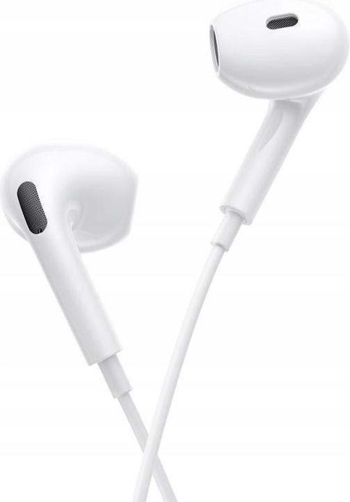 Actual product image Baseus OS-Baseus Encok CZ19 Wired Earphones Moon White (Cable)