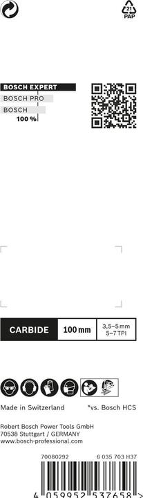 Produktbild Bosch Professional Zubehör EXPERT ‘Hardwood Fast’ T 144 DHM Stichsägeblatt, 3 Stück