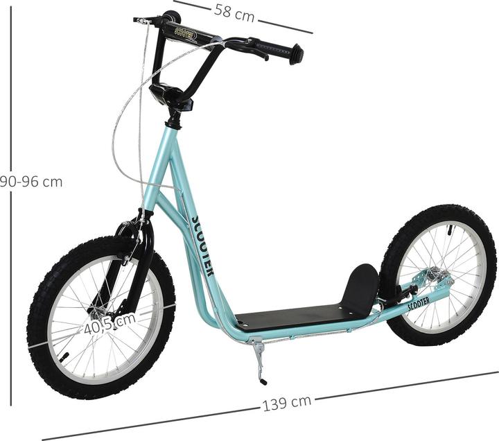 Produktbild Homcom Kinderscooter mit Handbremse