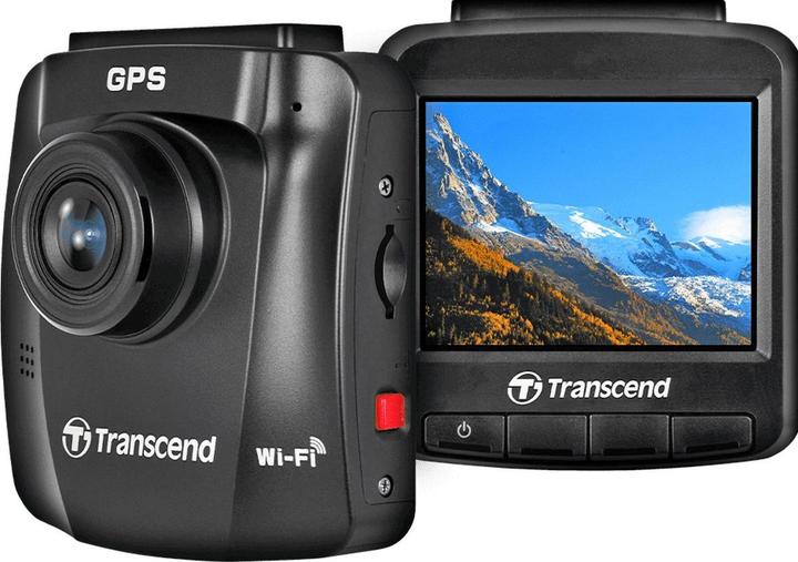 Actual product image Transcend DrivePro 250 (GPS receiver, Built-in display, Wi-Fi, Built-in microphone, Rechargeable battery, Accelerometer, 2.5K)