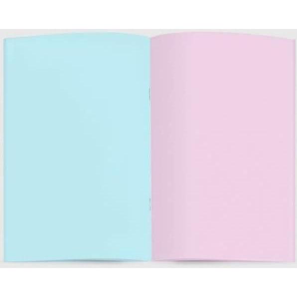 Bullet Journal Modimo, Heft + Block, Einlagen für Bullet Journal 13x21 cm 2er Set 'Colours Ivory'