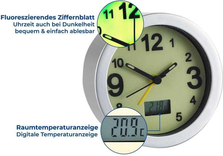 Actual product image Wenko Leucht-Wecker