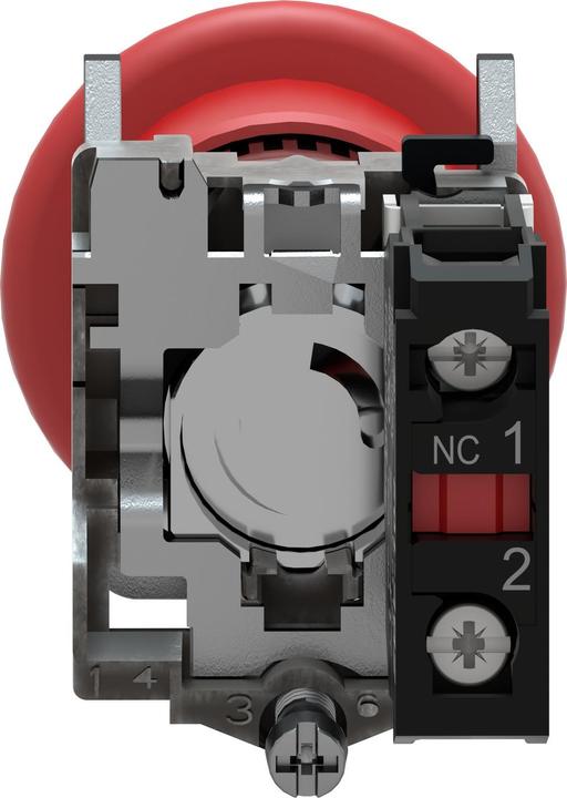 Produktbild Schneider Electric Emergency Stop 40mm Pull Release Red 1NC