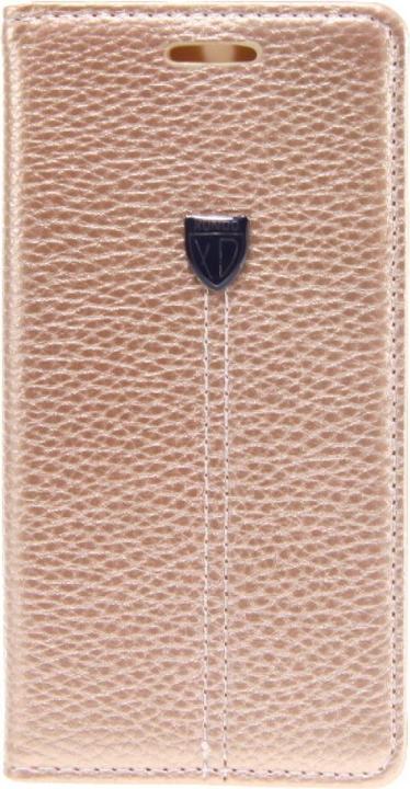 Produktbild NoName Book Case Fashion for Galaxy S6 Edge - gold 4250710563937 (Samsung Galaxy S6 Edge)