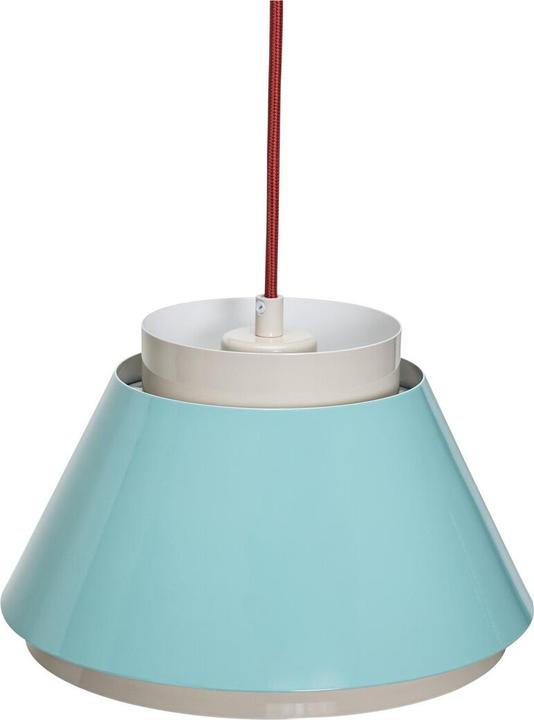Produktbild Hübsch Remi Hängelampe Blau/Beige (E27)