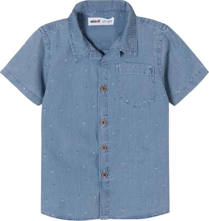 Immagine prodotto Minoti Camicia Stampato Jeans Ragazzi (122)