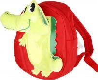 Actual product image Starpak 3d Plush Crocodile Backpack