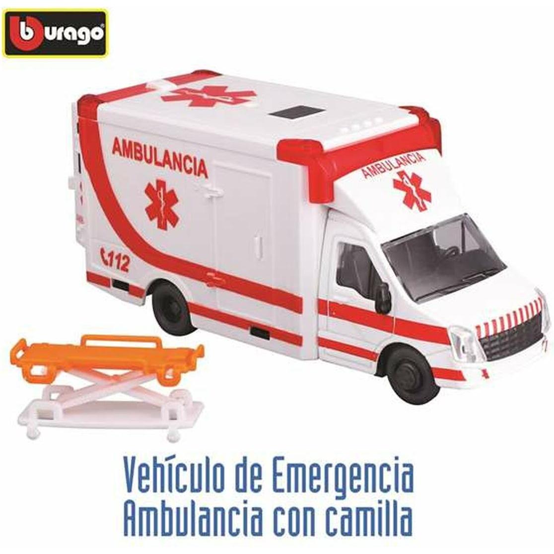 Bburago 18/32266 Street Fire Fire 1:32 scale Municipal Vehicle Ambulance for 3+ Years (43BB32266)
