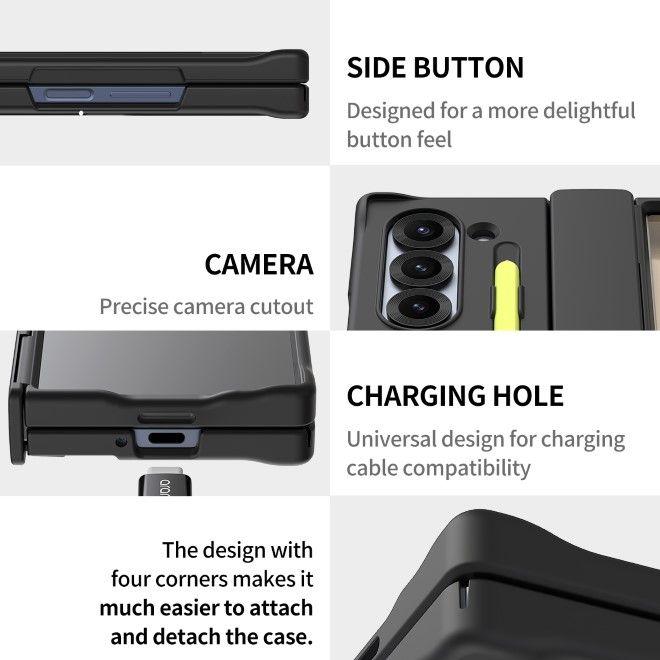 Produktbild GCS etui Nukin 360 SP Sam Z Fold6 czarny/black AR20-02009A (Samsung Galaxy Z Fold6)