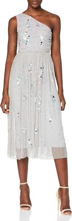 Image du produit Frock and Frill Abito da Cocktail con Spalla Scoperta e Perline (40)