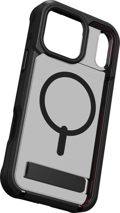 Produktbild Zagg Case für Apple iPhone 17 Pro Max Rainier Snap mit Kickstand smoke black (Apple iPhone 17 Pro Max)