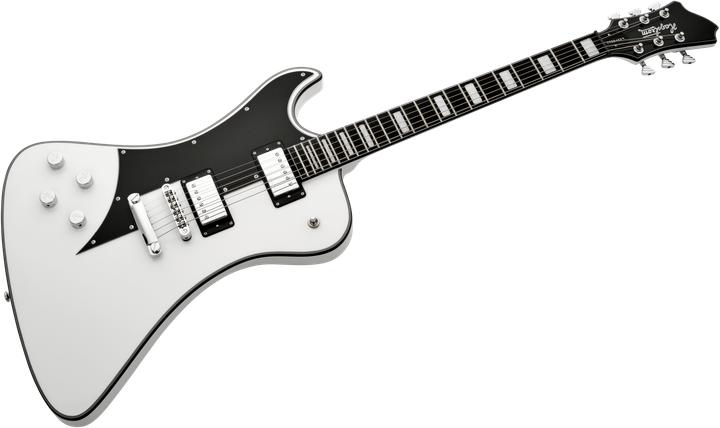 Produktbild Hagstrom E-Gitarre, Fantomen, White Gloss, Linkshänder (E-Gitarre, Mahagoni)