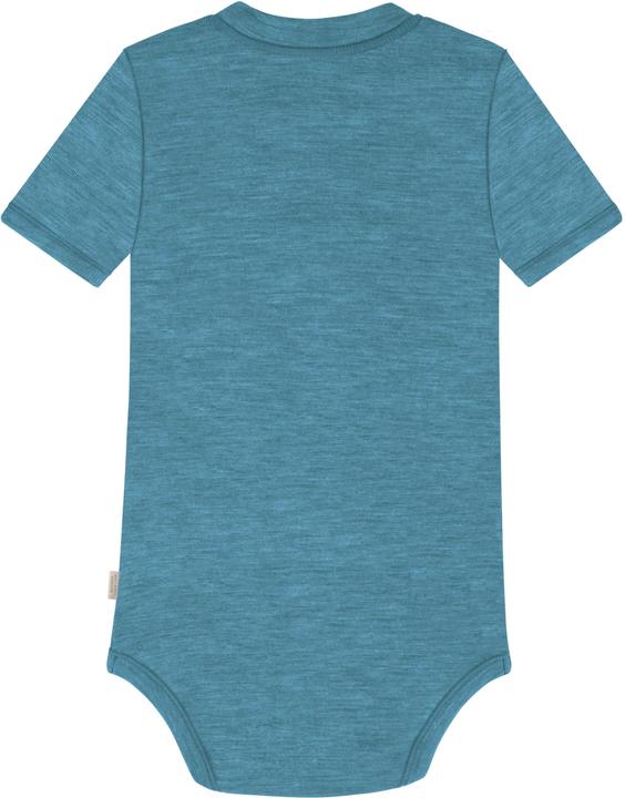 Actual product image Normani Baby merino short-sleeved body "Tihoi" - 9325 (80)