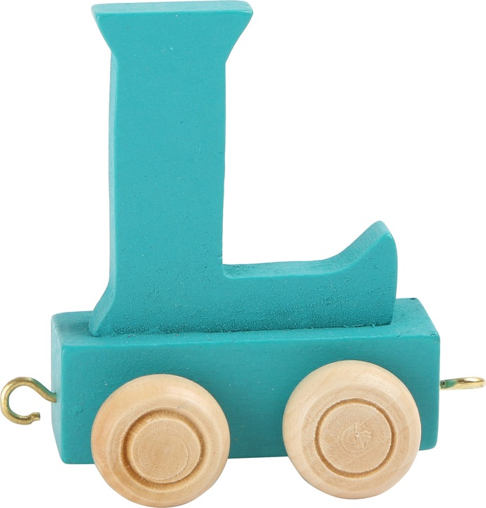 Actual product image small foot Letter train L