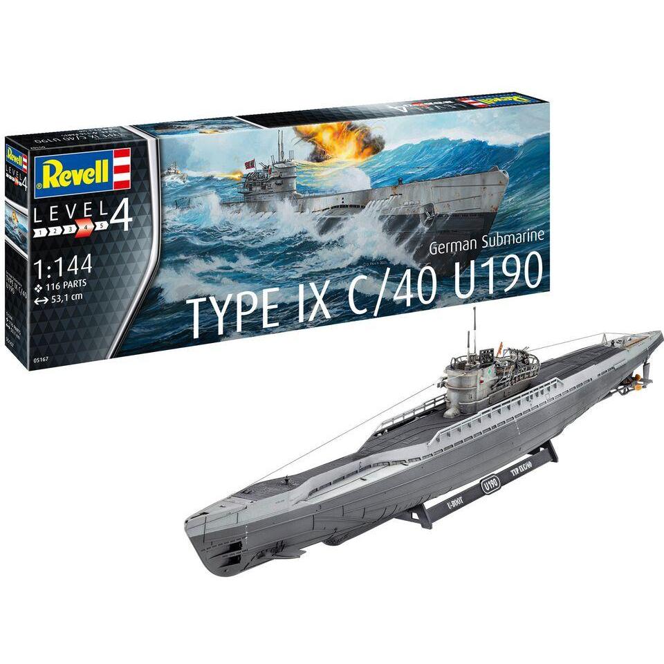 Revell German Submarine Type IX C/40 (U190)