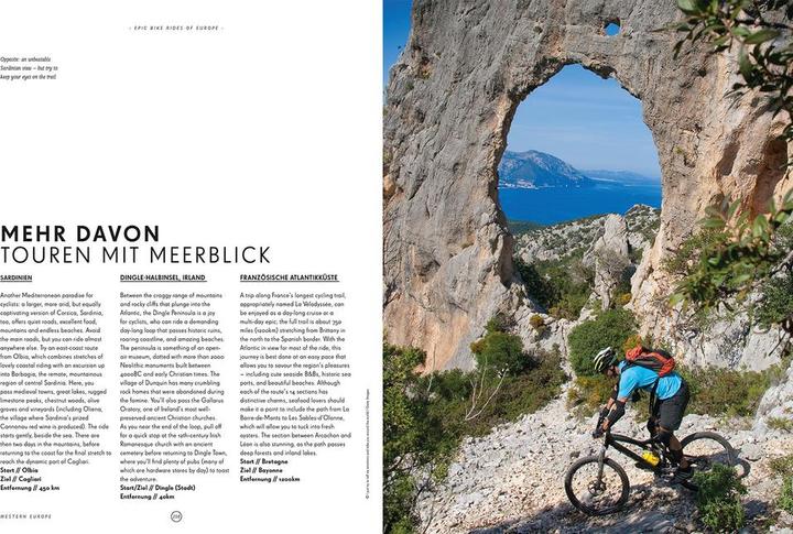 Produktbild Legendäre Radtouren in Europa (Deutsch, Lonely Planet, 2022)