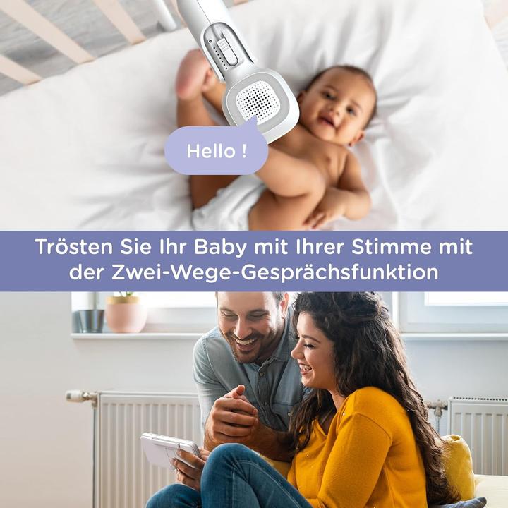 Actual product image Hubble Connected Baby Monitor mit Kamera und Smartphone-App (Video & Audio)